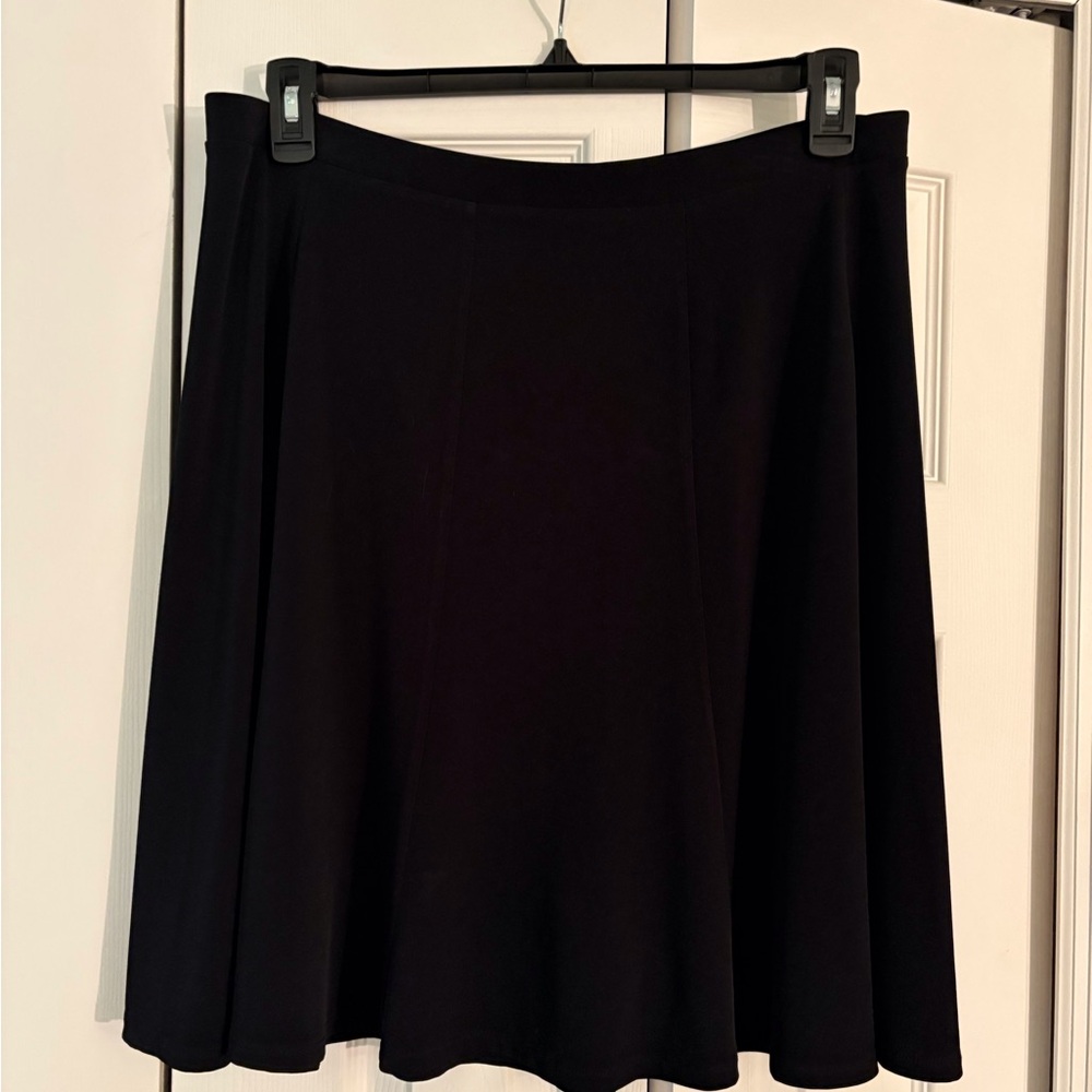 Chic Black A-Line Women's Skirt